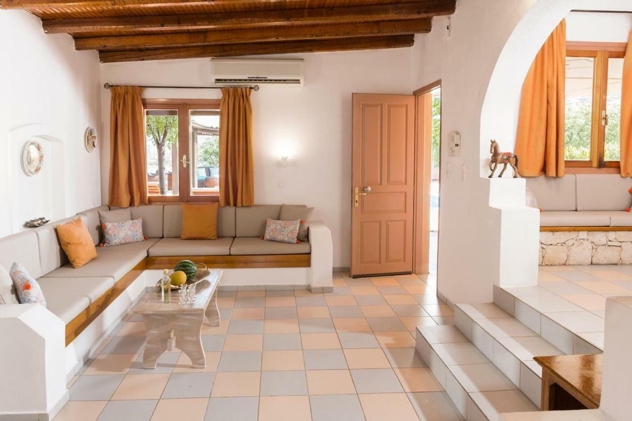 White Sand Villa. Spacious Villa With Prive Pool. Agia Pelagia  Extérieur photo